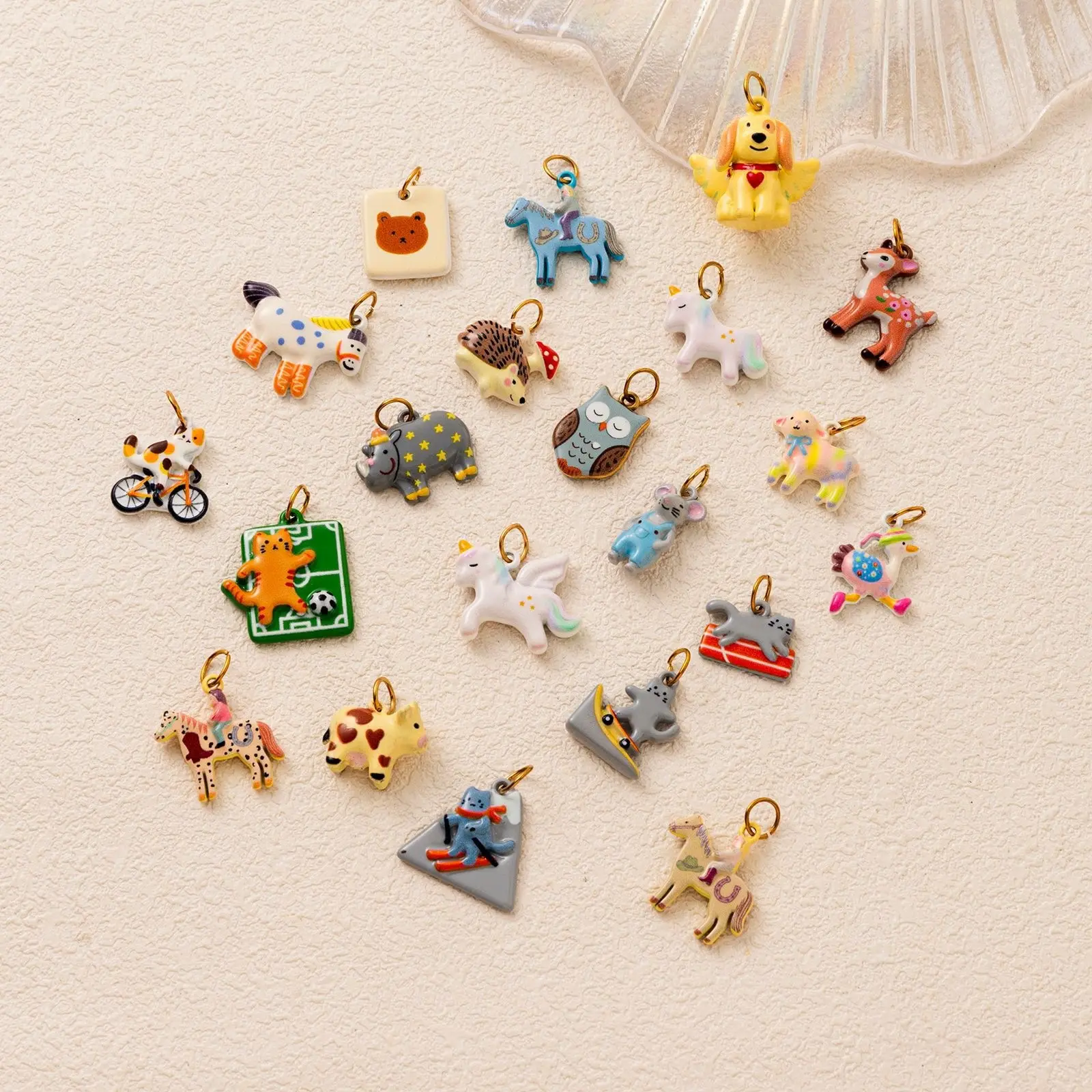 Color-Protecting Print DIY Stainless Steel Pendant