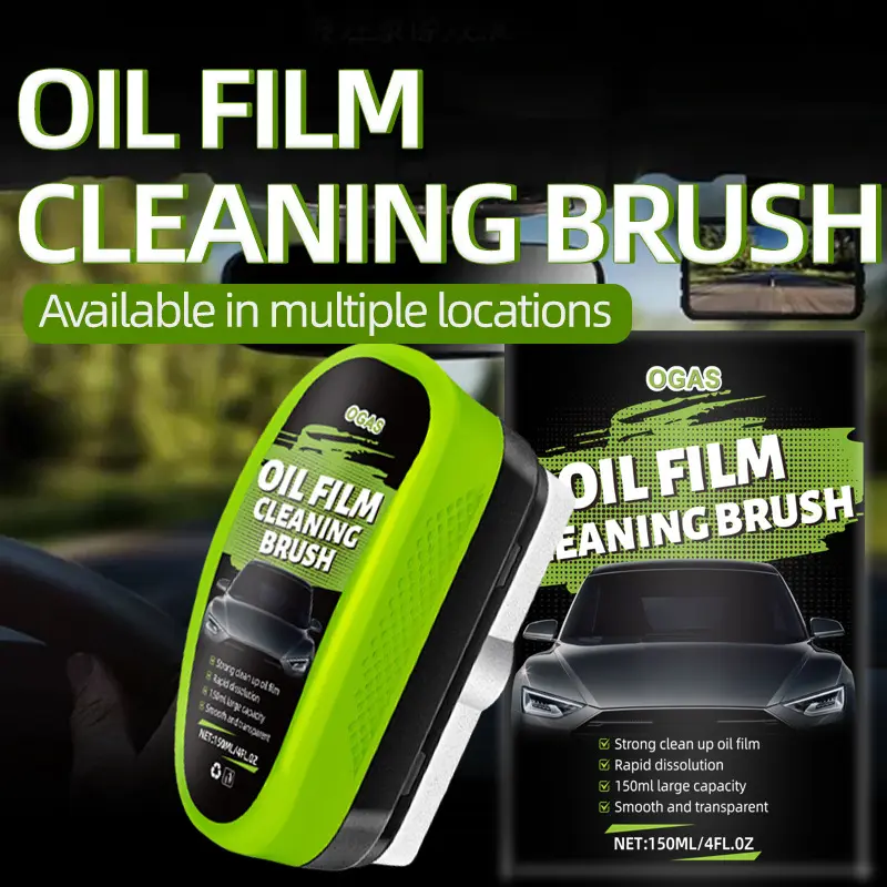 Windshield And Side Window Oil Film Remover