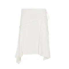 Sweet And Elegant Midi Skirt - White - View 1