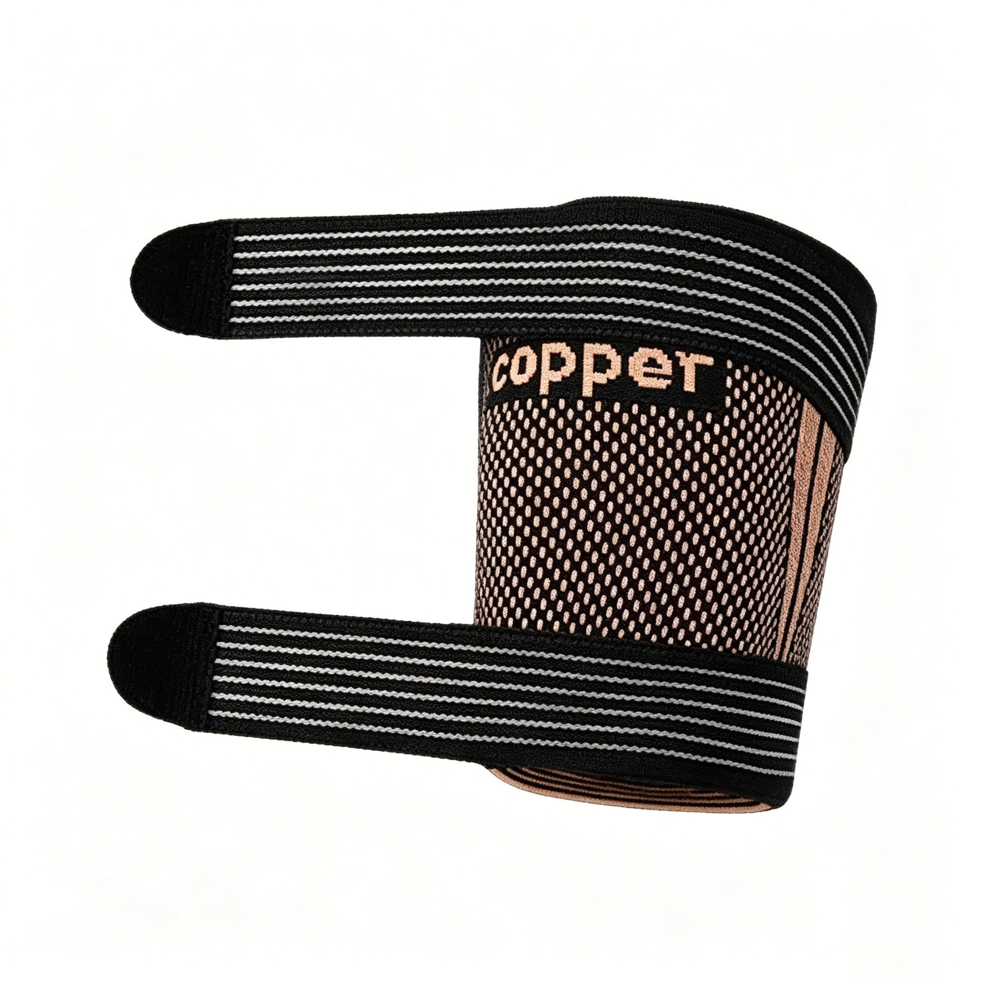 Sports Fiber Nylon Compression Fitness Knitted Leg Sleeves 5