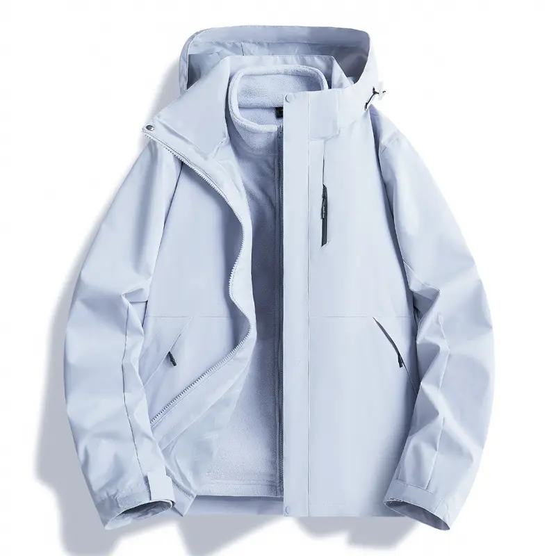 Three-in-one Fleece-lined Thick Coat