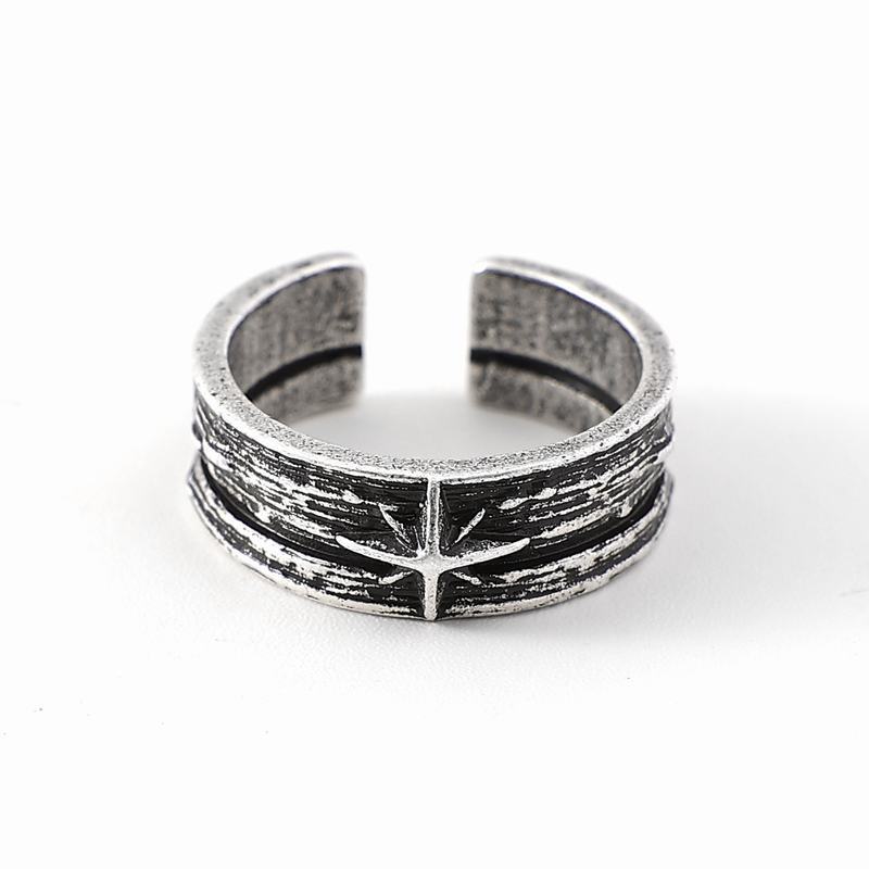 Retro Ring Punk Male Open Ring Personality