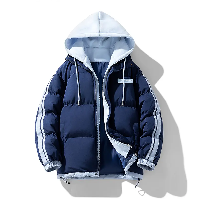 Winter Down Cotton Jacket Coat Men's Trendy Casual Loose