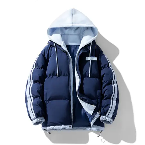 Winter Down Cotton Jacket Coat Men's Trendy Casual Loose