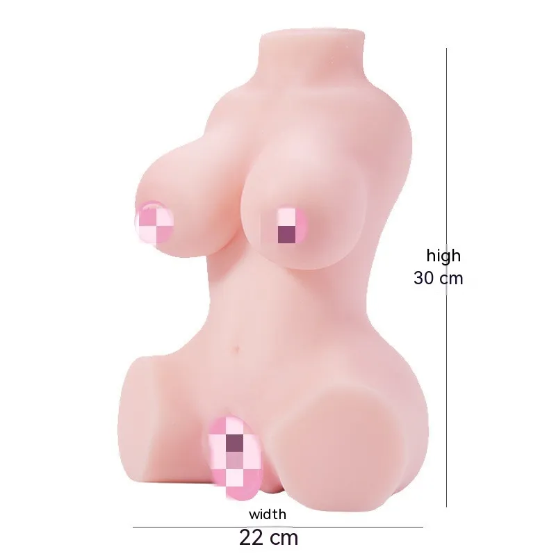 Half-length Reverse Model Entity Doll Men's Toy - Open Leg