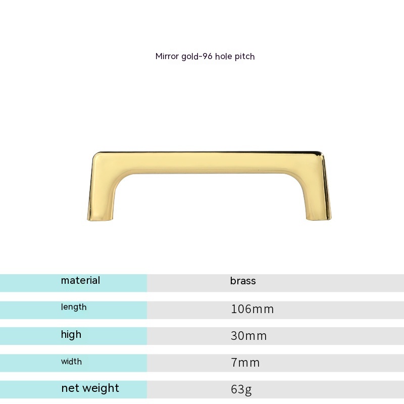 Mirror Gold 96 Hole Spacing