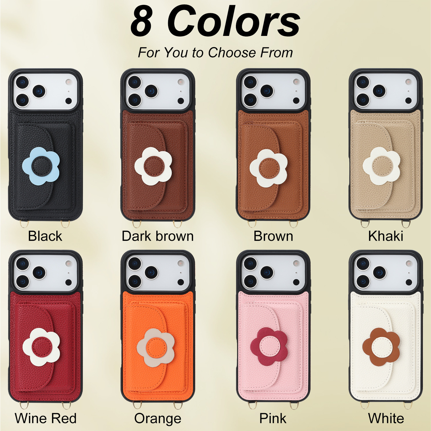 Leather Phone Case With Wallet