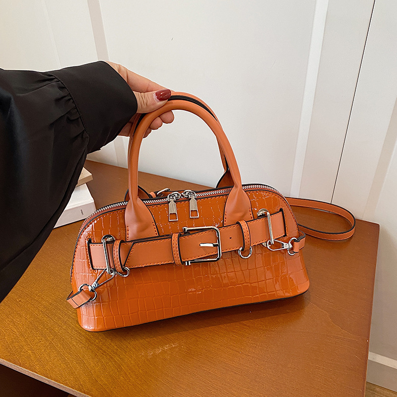 Sac Épaule Femme Boucle Ceinture PU — Bandoulière Élégante 8