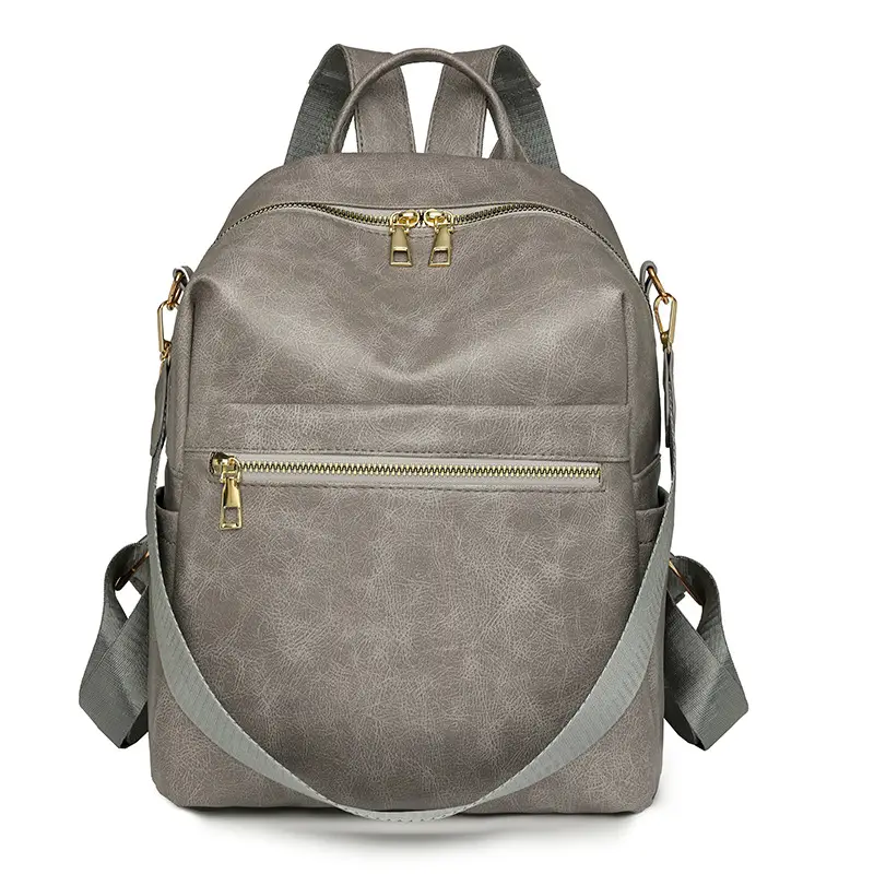 PU Backpack Travel Large Capacity