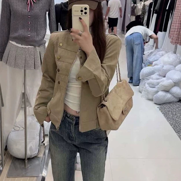 Korean-style Loose Casual Versatile Jacket For Women
