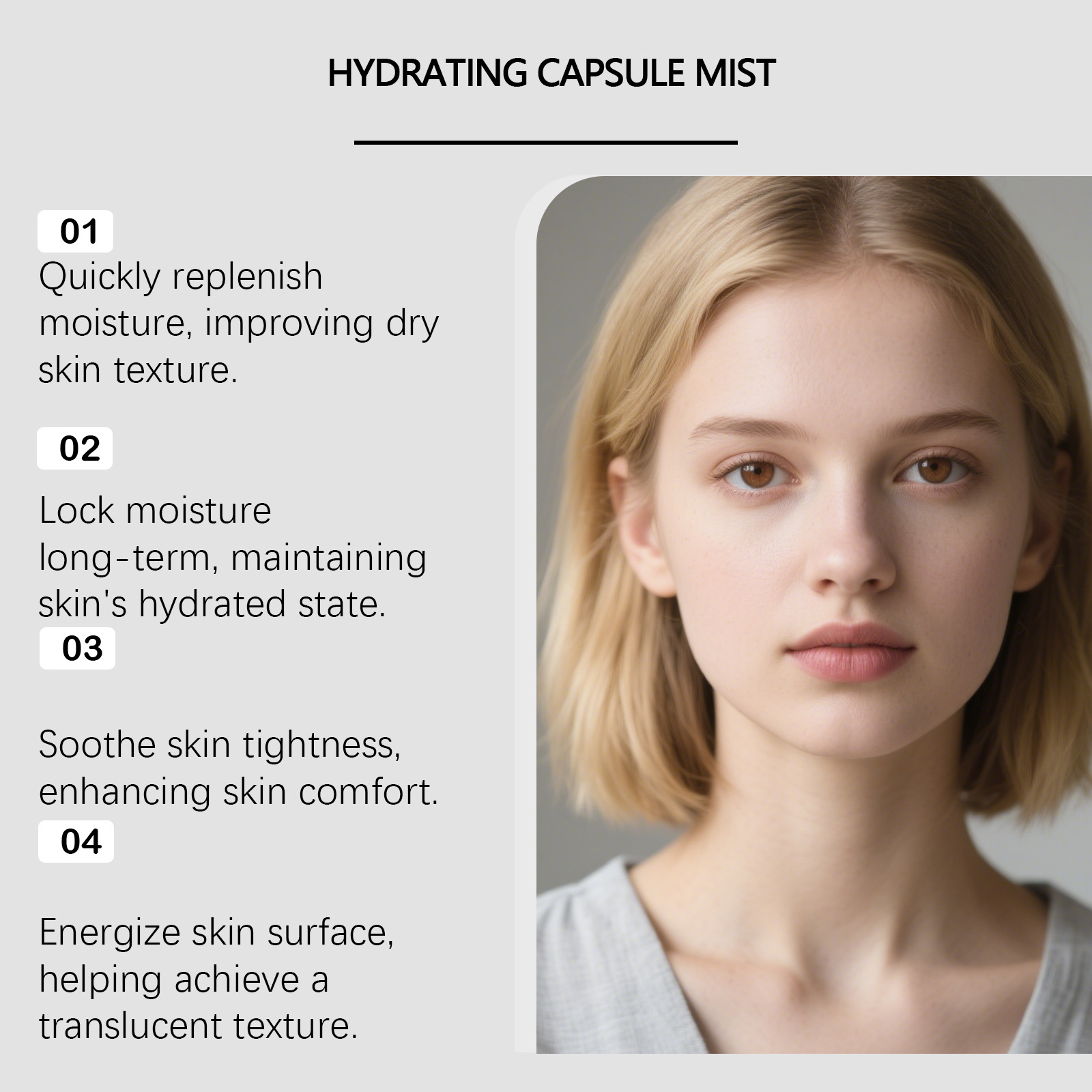Skin Hydrating And Moisturizing Mist