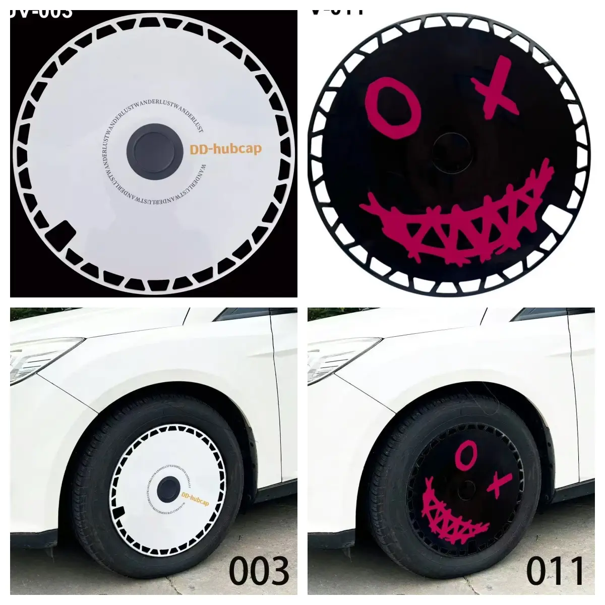 Car Wheel Hubcap Modification Full-Cover Wheel Protection Cover