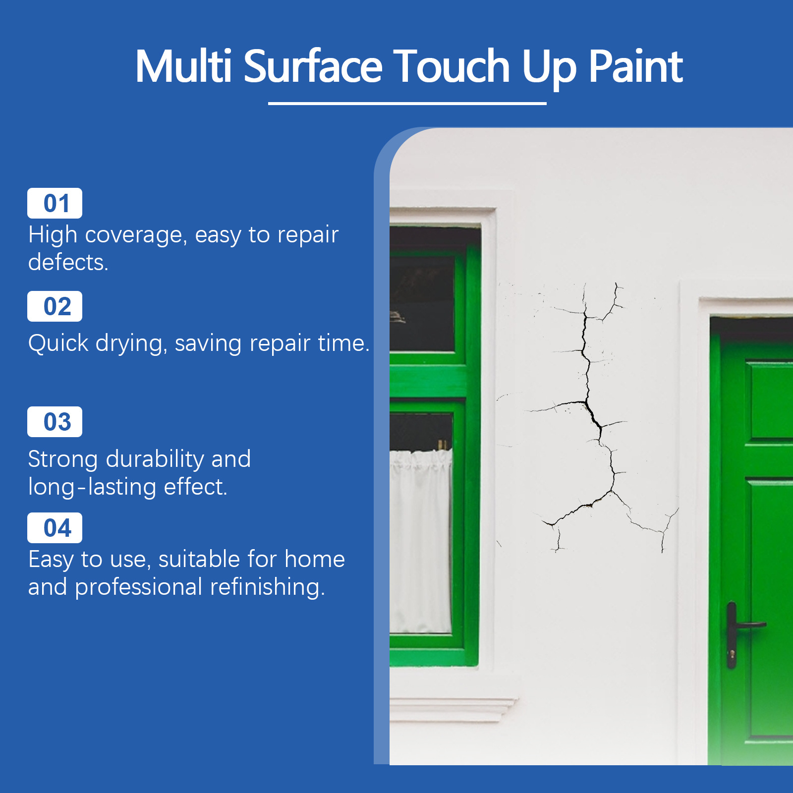 Title 12, Household Wall Damage Scratch Renovation Cover ...