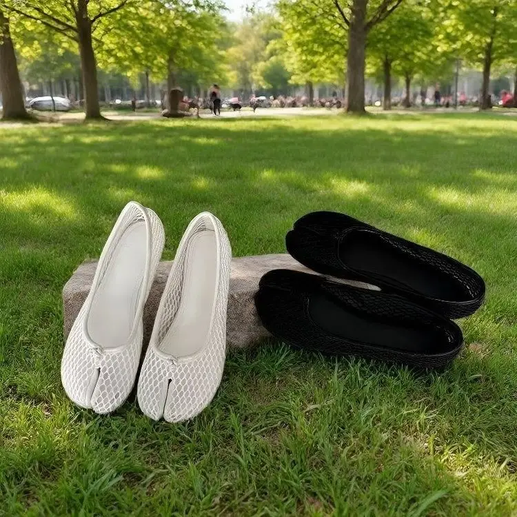 Open-toe Split-toe Ballet Flats For Women