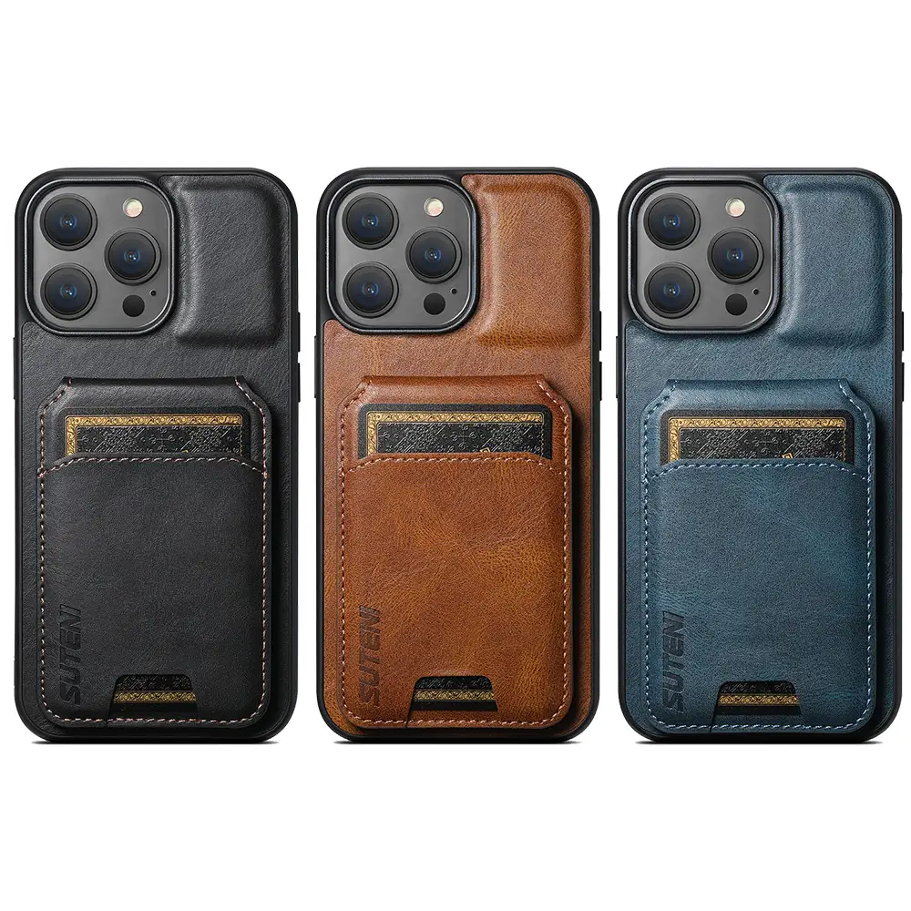 Applicable PU Card Phone Case