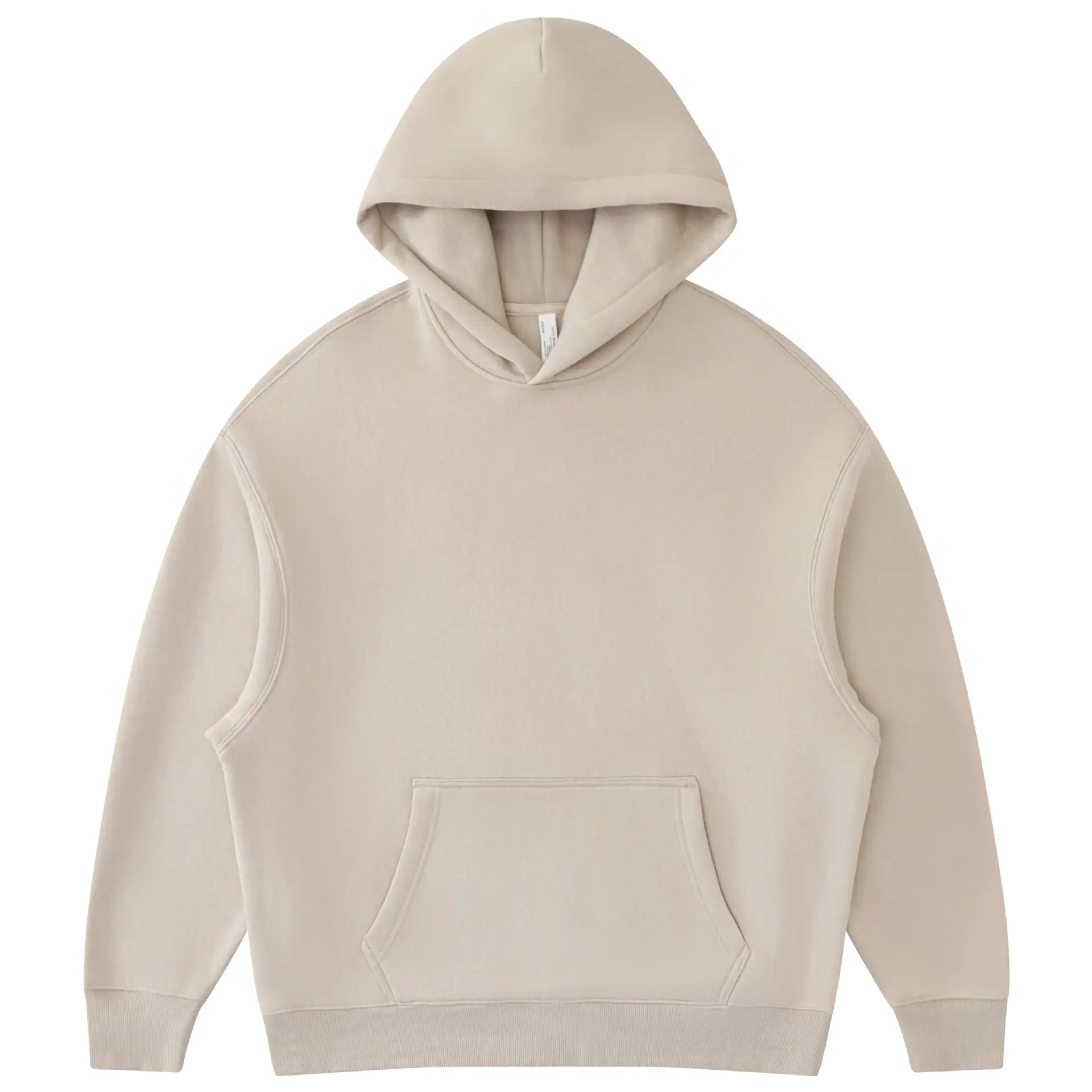 Dopamine Solid Color Heavy Fleece Children's Hooded Sweatshirt