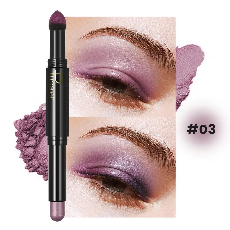 Double-headed Smudger Pearlescent Crouching Silkworm Eyeliner Pen Highlight