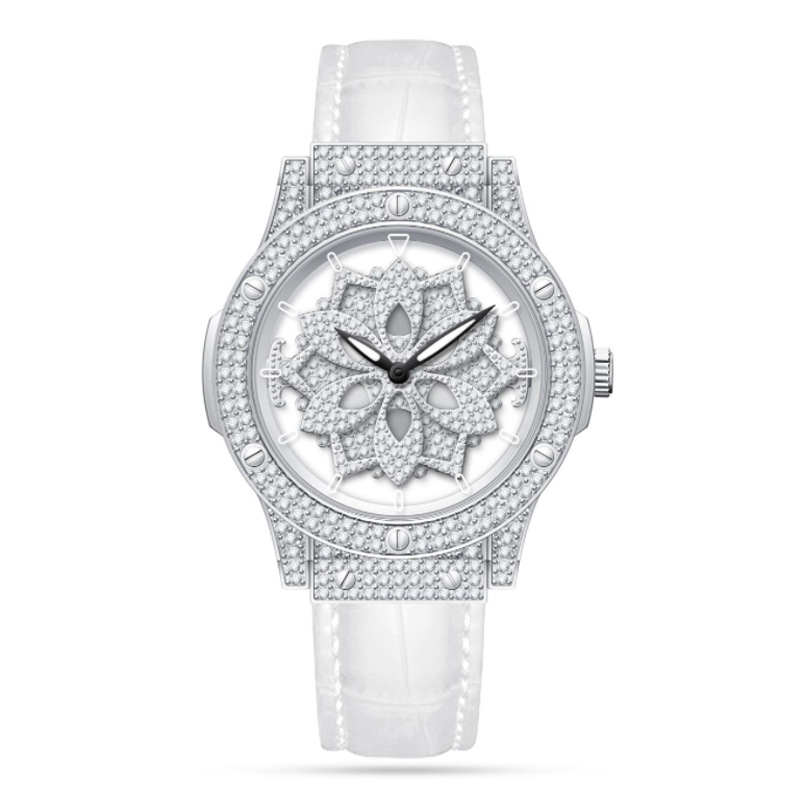 Silver-Tone Women's Watch