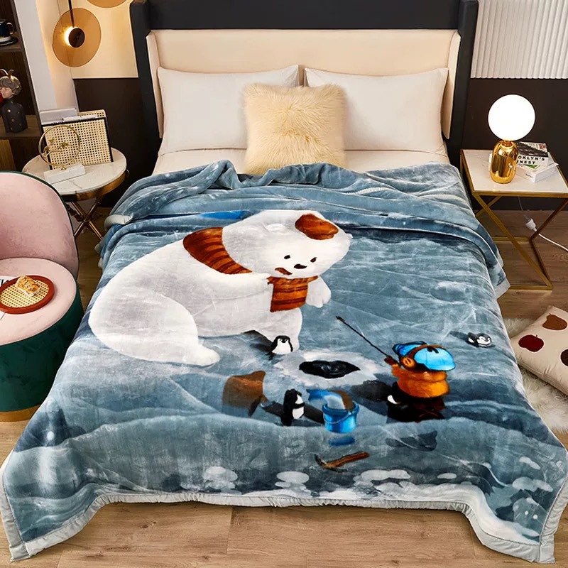 Double-Sided Fleece Blanket, picture 2 of 12