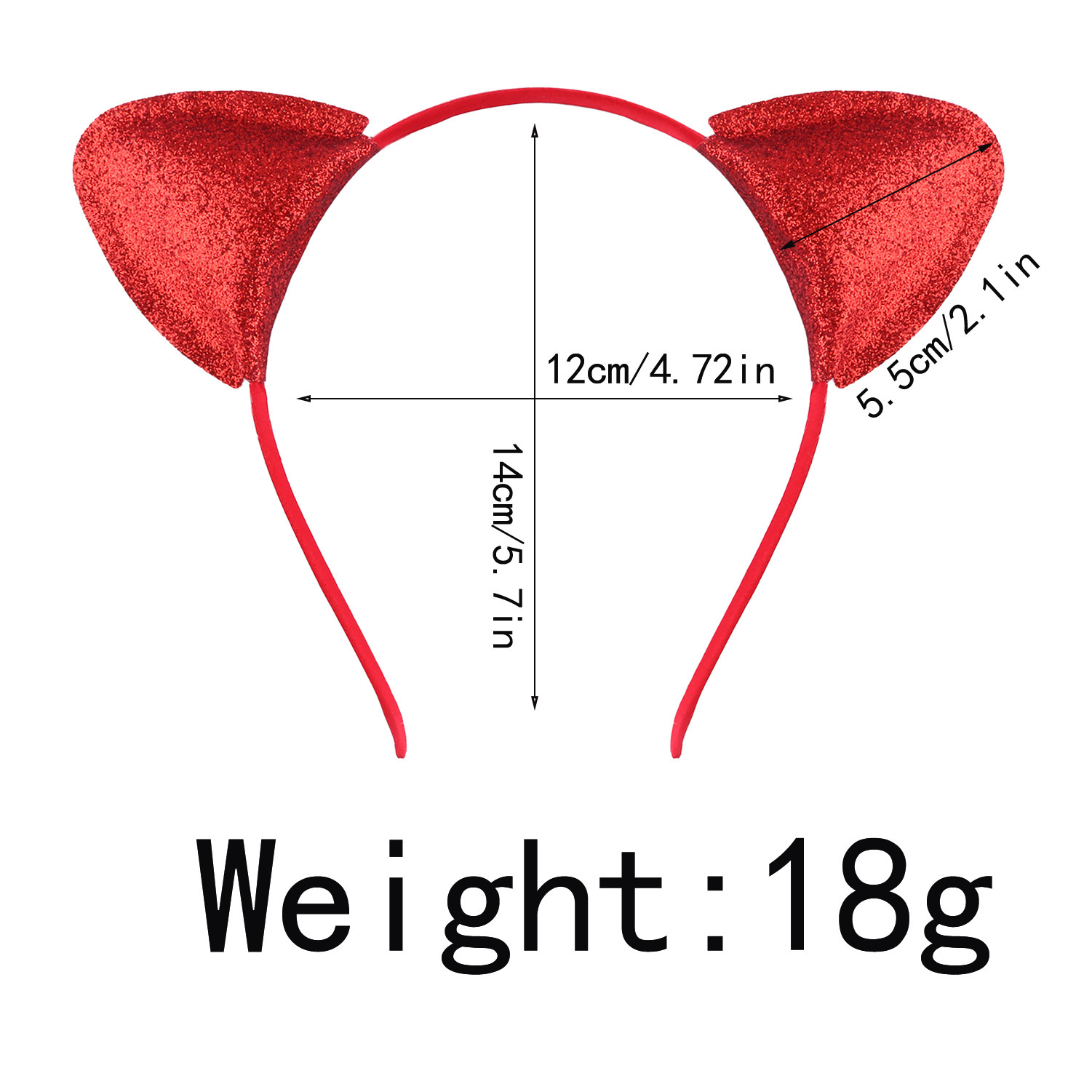 Cat Ear Color Headband Ear Ladies' Hair Pin 4