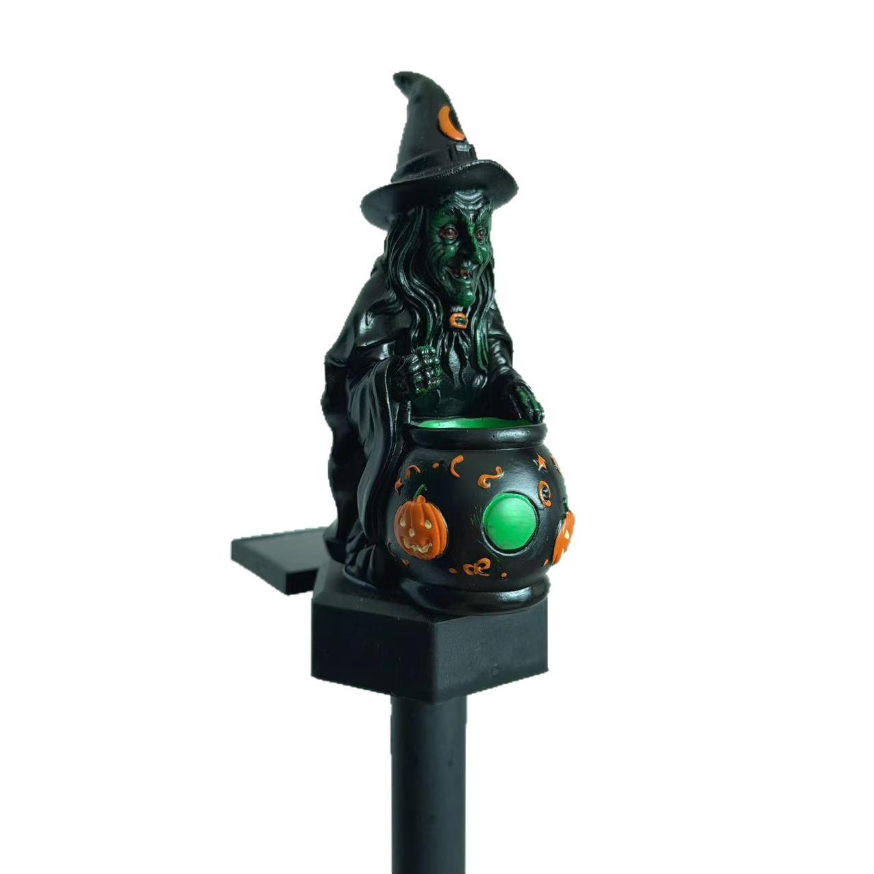 Witch Cauldron Garden Ornament