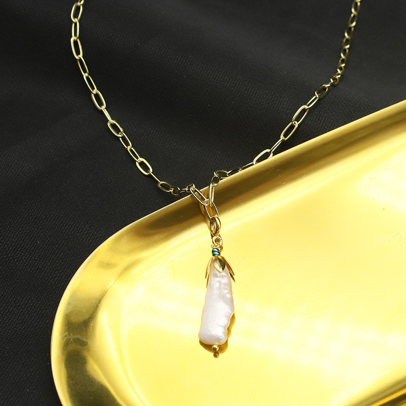 Natural Freshwater Pearl Necklace For Women All-match Niche Design
