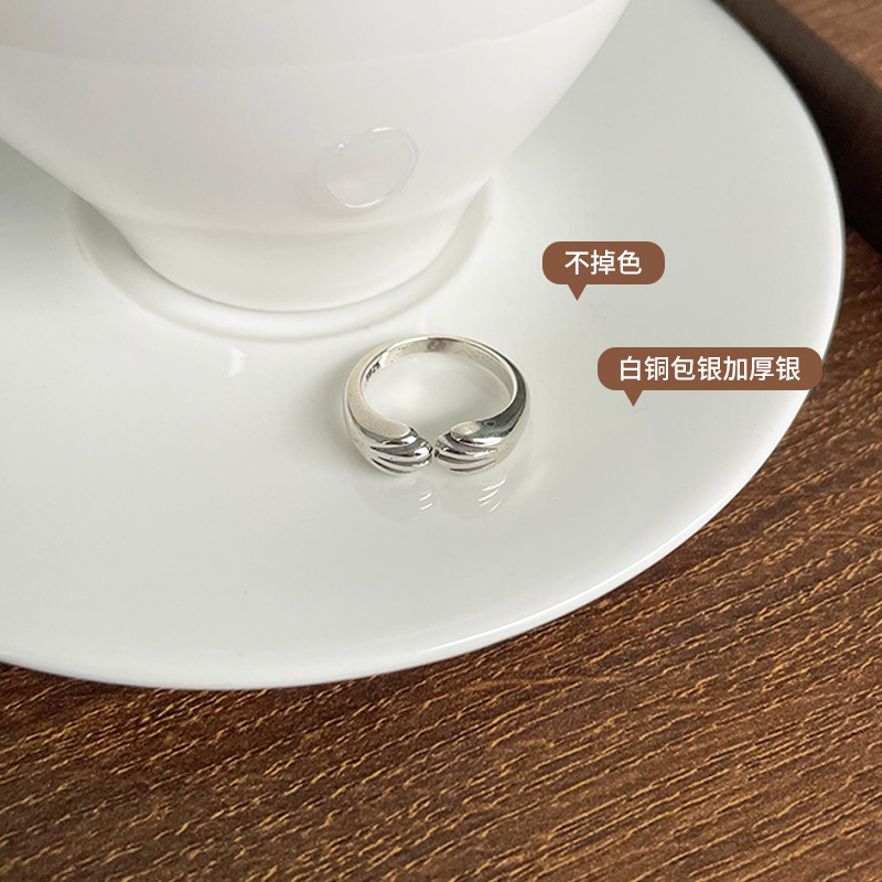 Niche Cat's Paw Cute Personality Ring