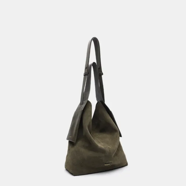 Suede Ear Hanging Tote Shoulder Crossbody Green - Shop at LoveMi