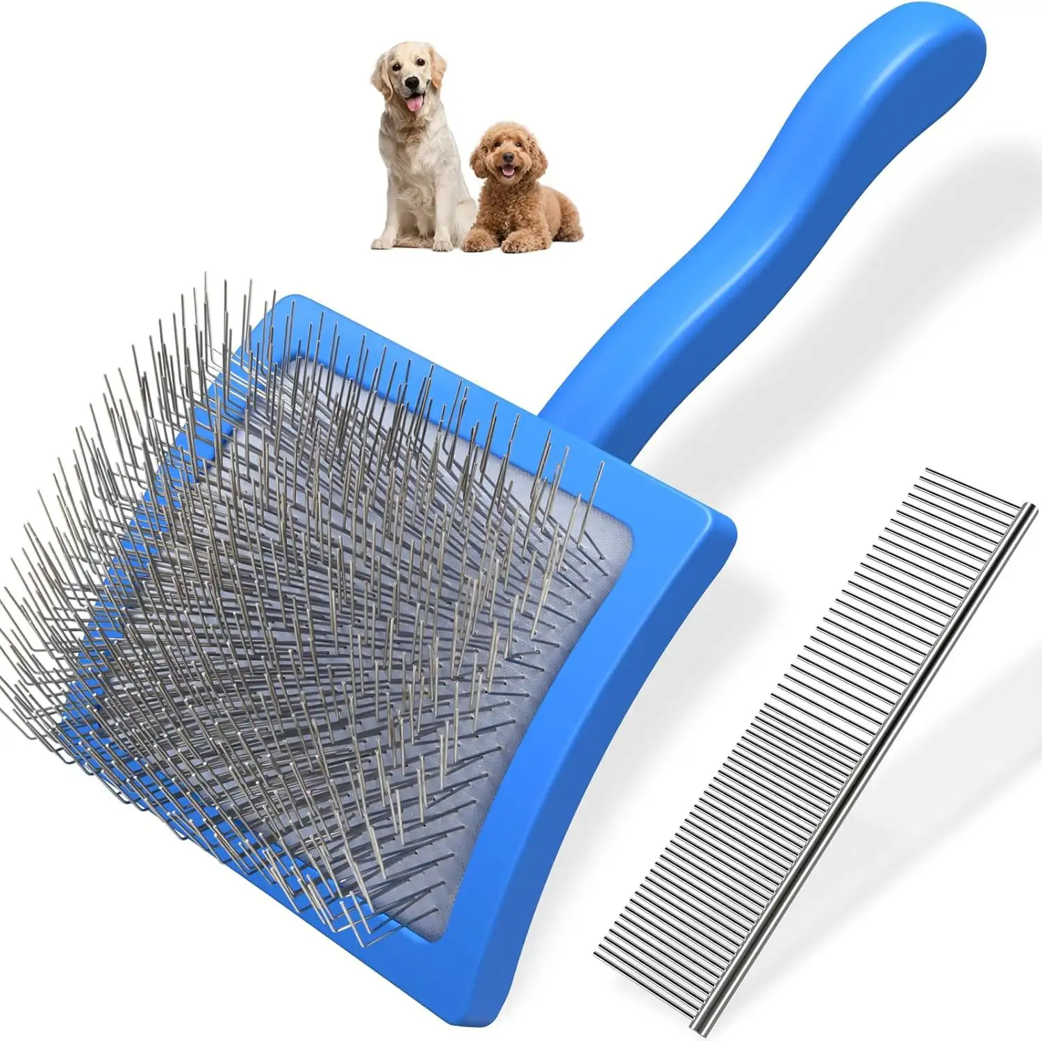 Pet Rake Brush Straight Comb Dog Makeup Brush