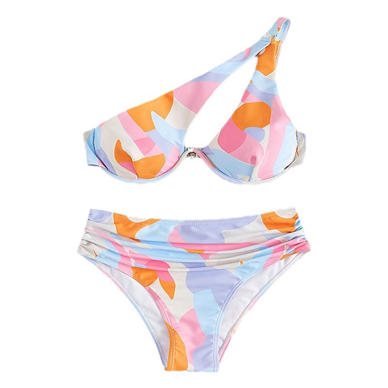Bikini Print Fashion Split Swimsuit For Women