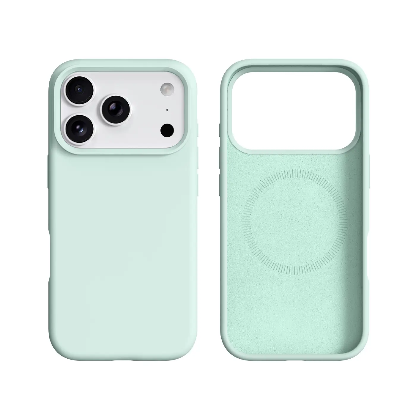 Liquid Silicone Phone Case With Built-in Magnetic Attachment