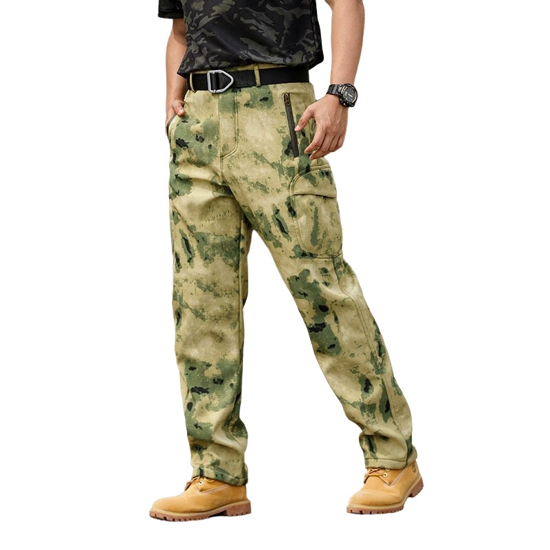 Outdoor Hiking Fleece-Lined Warm Casual Multi-Functional Waterproof And Wear-Resistant Workwear Tactical Pants 1bf20011 F40a 4e22 8bf7 7b4714fca4d4