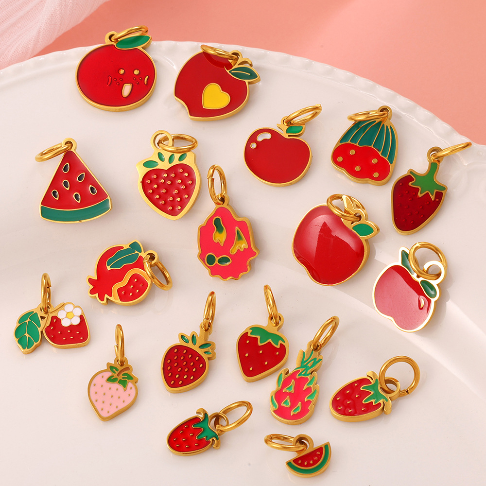 A Colorful Drip-oil Pendant Designed Specifically For Women