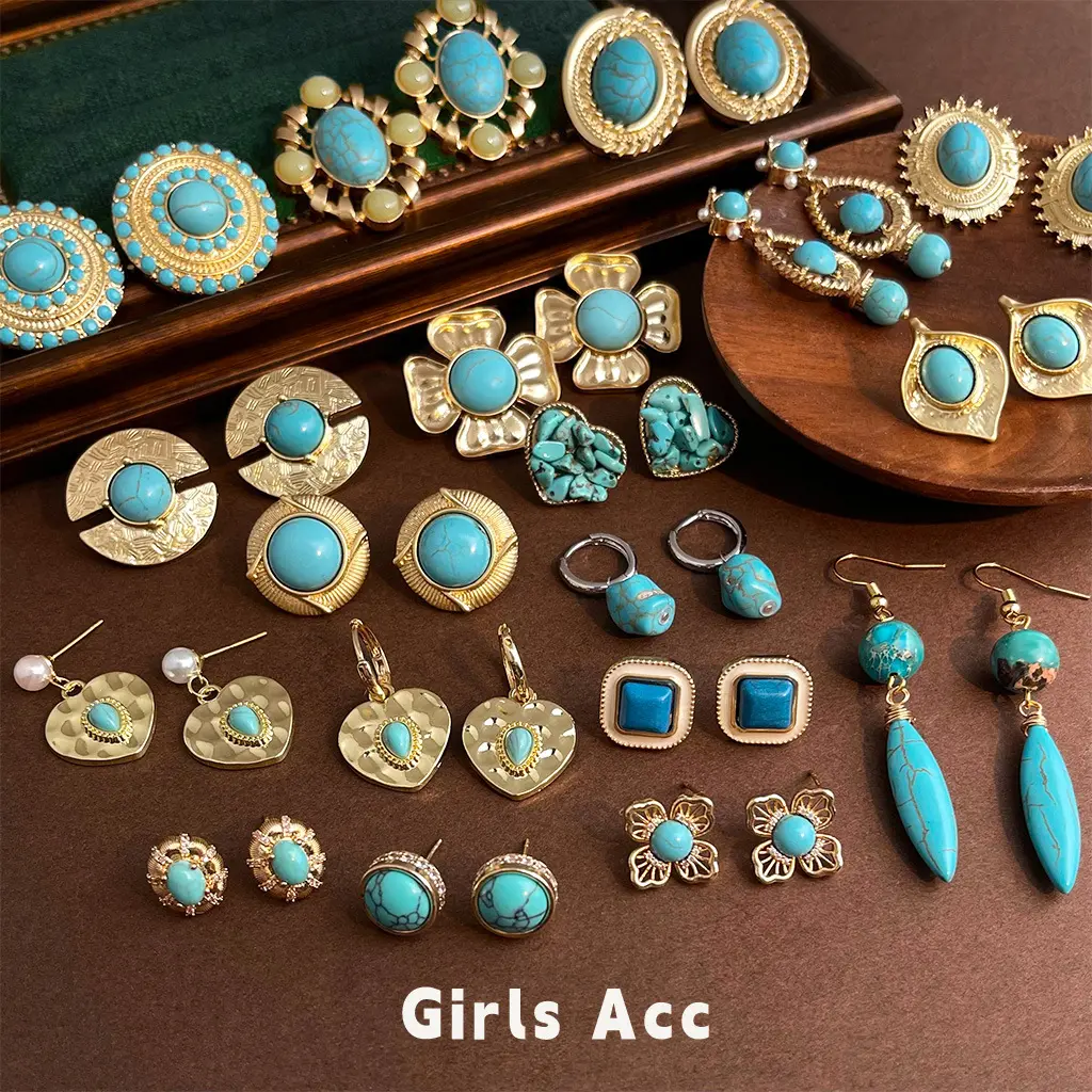 Vintage High-end Earrings Bold And Personalized Ear