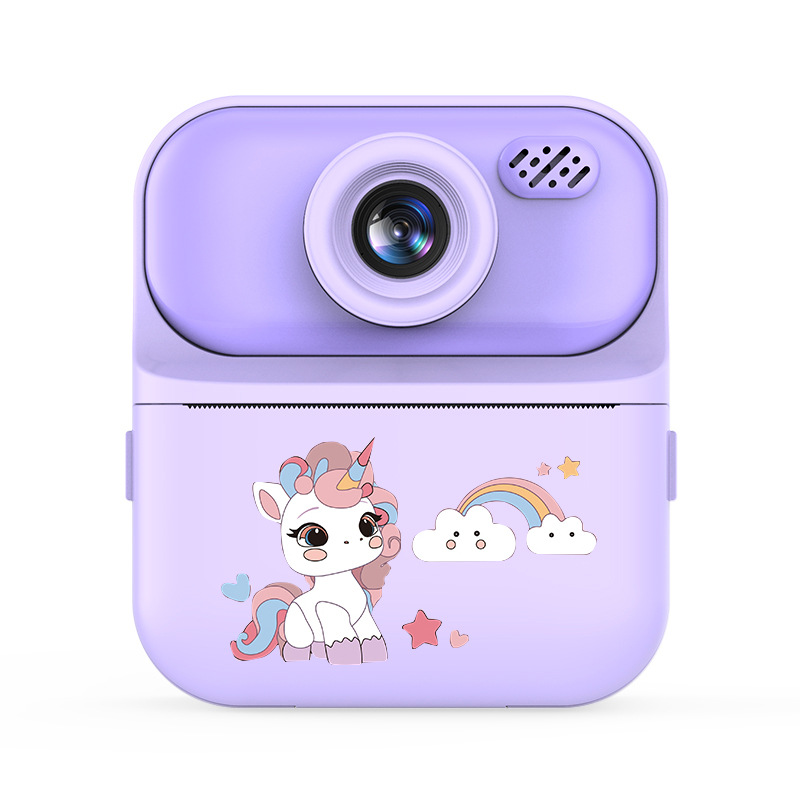 Childrens Print-on-Demand Camera With HD Cartoon Design And Dual Cameras