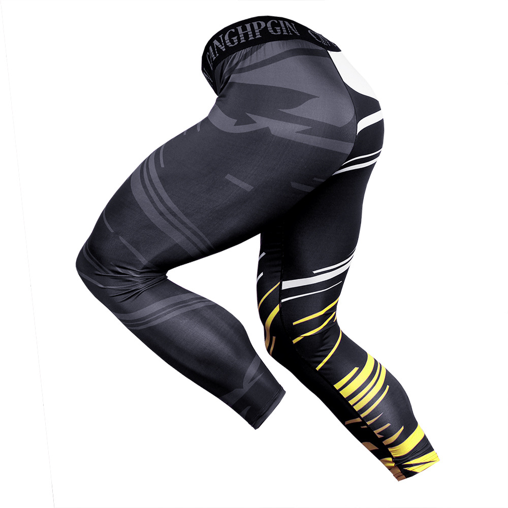 Title 29, Herren High Elastic Compression Pants für Laufe...