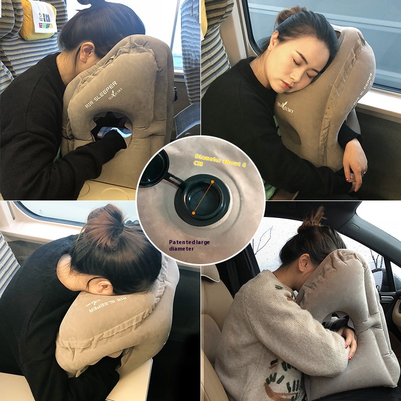 Travel Office Student Nap Pillow Sleeping Pillow Long Distance Train