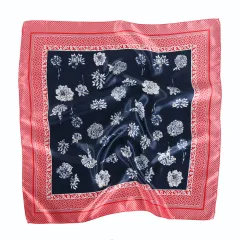 Square Towel Satin Business Work Clothes Small Scarf - Colour-60X60Cm - View 1