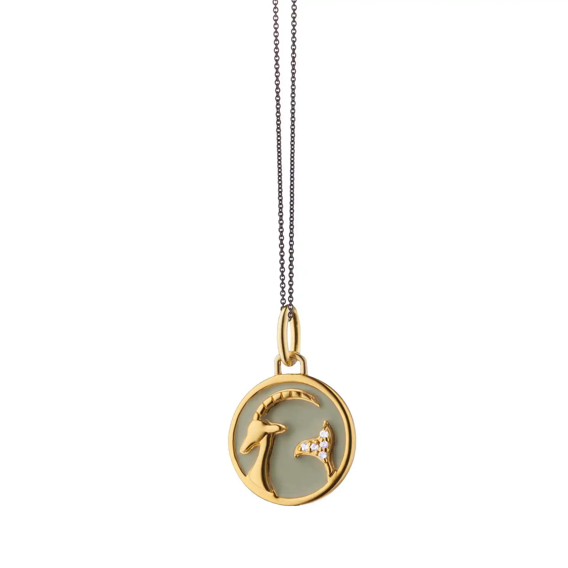 Fashion Retro Twelve Constellations Necklace