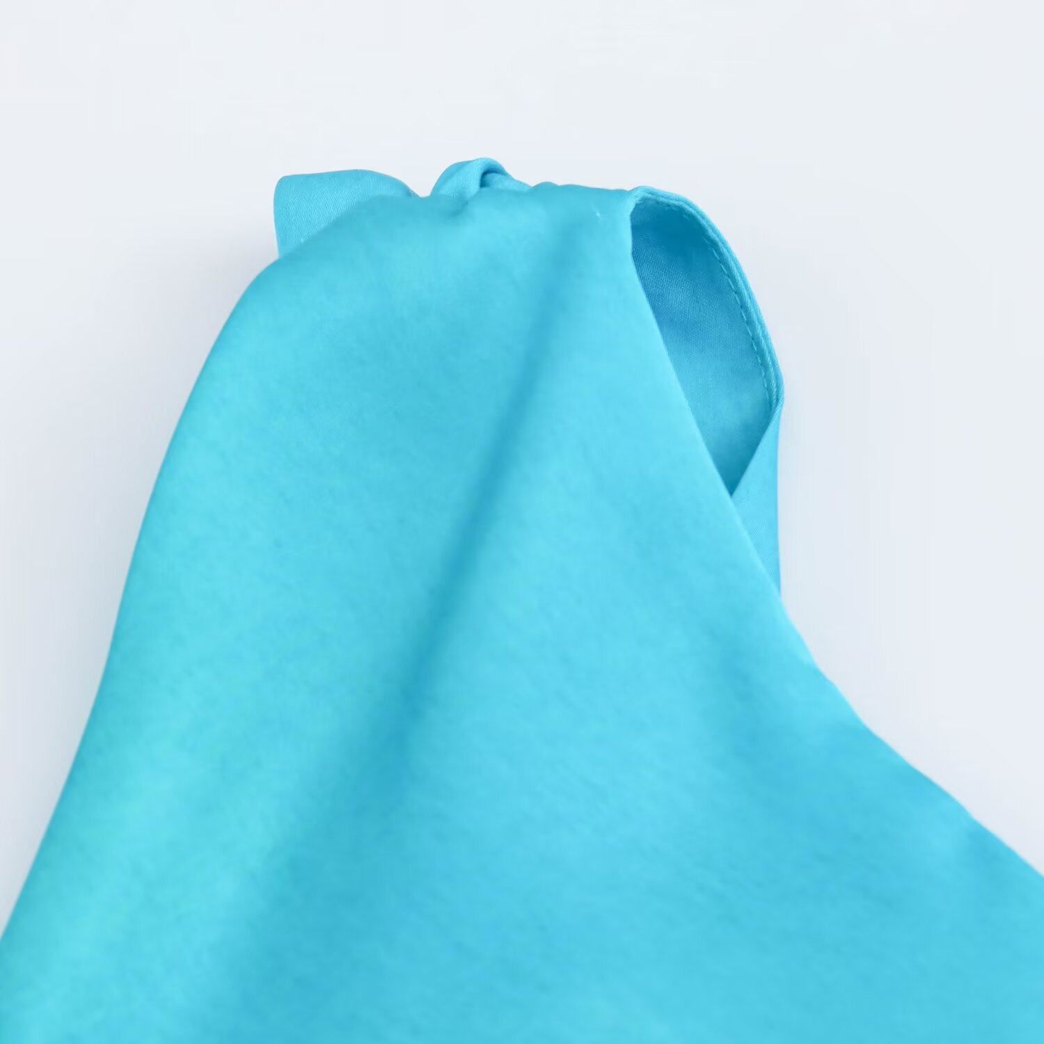 Fashion Women's Wear Silk Satin Tie-dye Dress