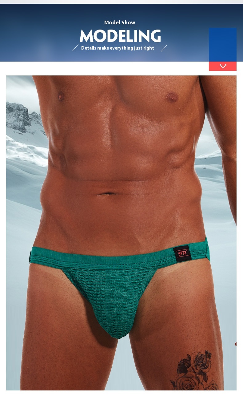 Men's Hip Revealing Home Sports Underwear 7