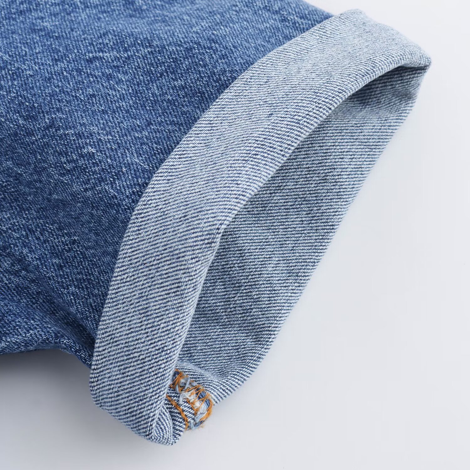 New Fashion Casual Breasted Mini Waist Denim Dress