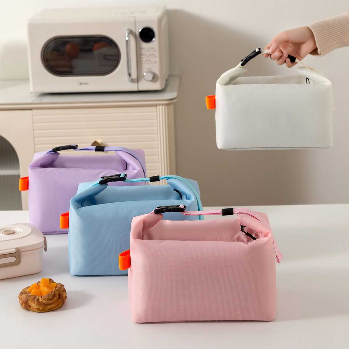 Japanese Style Large Capacity Insulated Lunch Bag