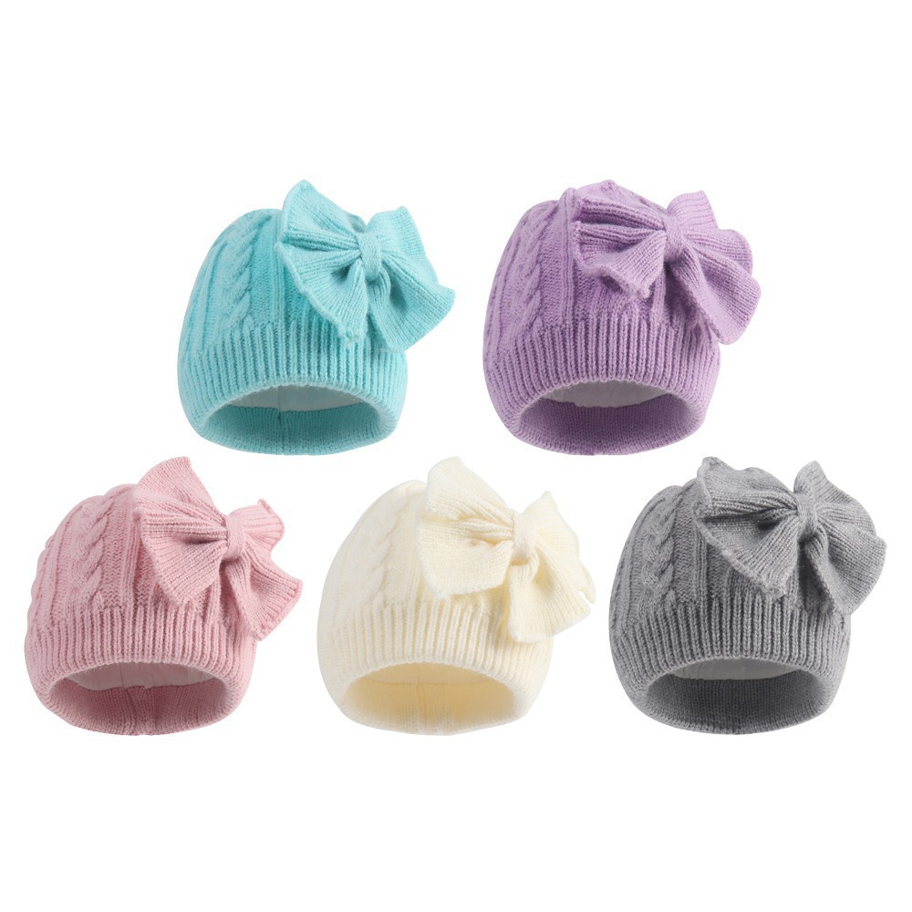New Newborn Baby Hat Thickened Wool