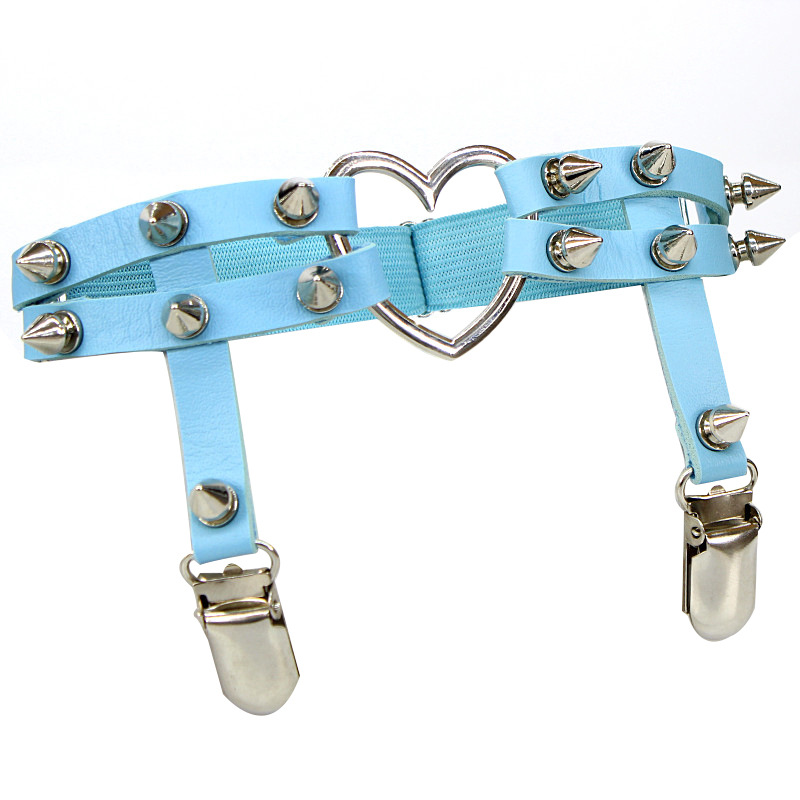 Parure Cuissarde Cœur Spikes — vue 9