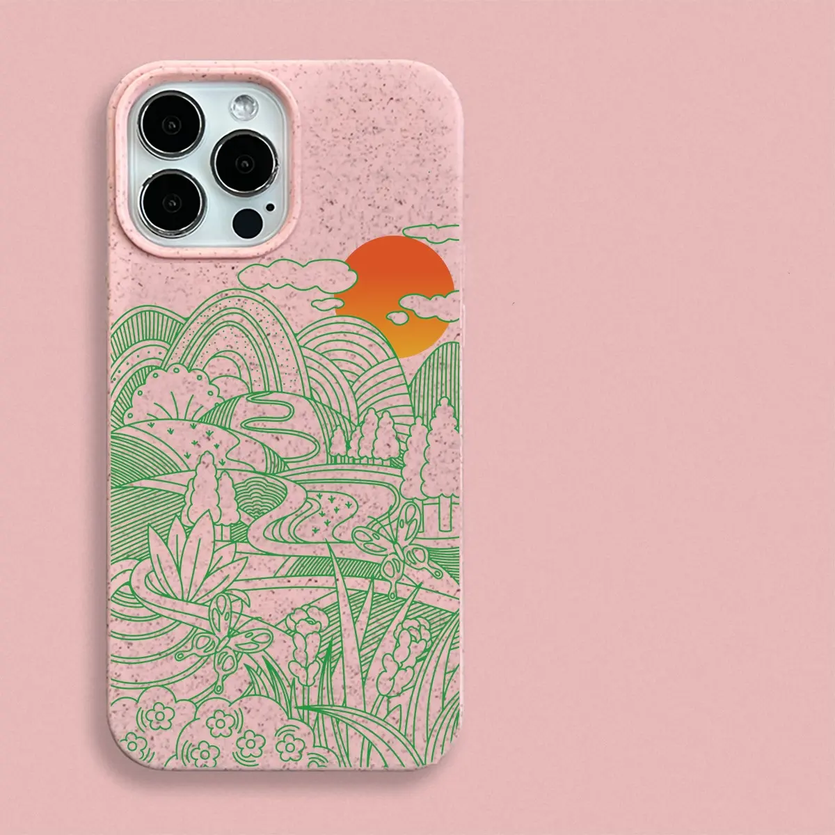 Phone Case Environmentally Friendly Wheat Straw I