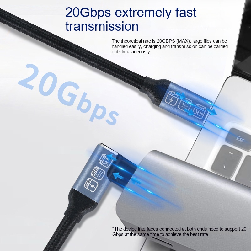 Double Type-C Full-function Data Cable Fast Charging - Image 2