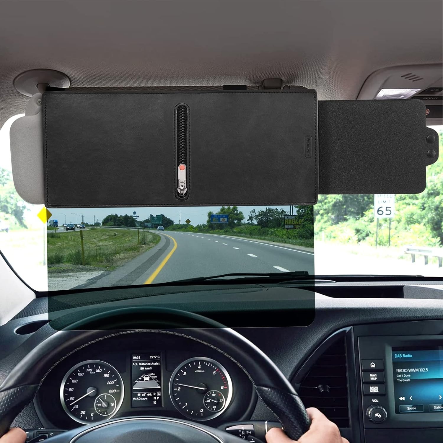Customizable Retractable Car Sunshade Adjustable