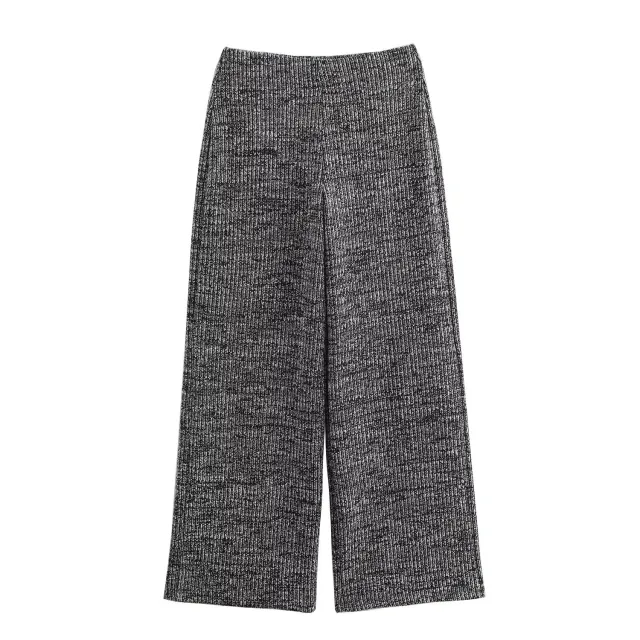 Women's Decorated Row Button Texture Vest style Top And Trousers Suit Trousers Xs - Shop at LoveMi