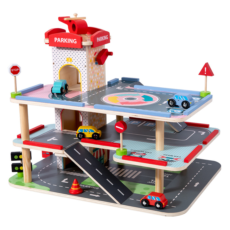 Large-Sized Car Parking Lot Assembly Track Puzzle Toy 6